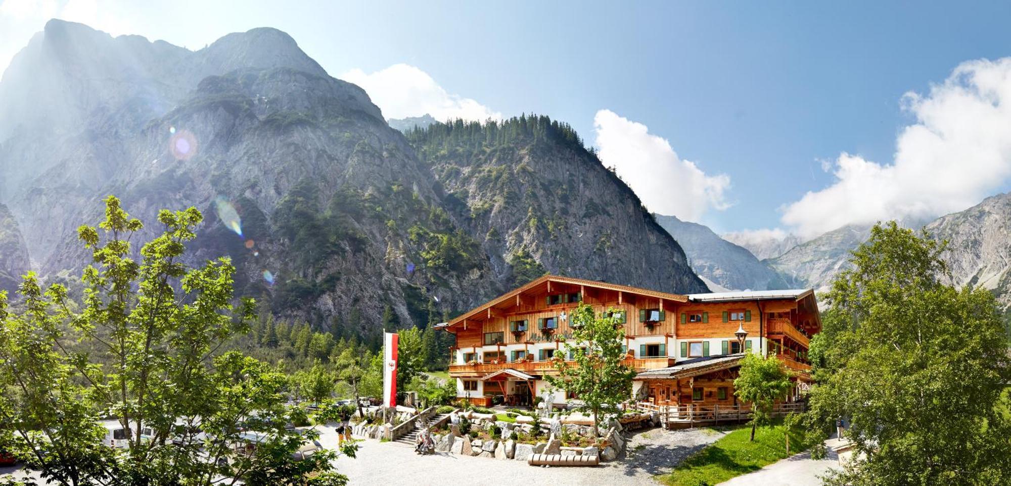 Hotel Gramai Alm Alpengenuss & Natur Spa Pertisau Exterior foto