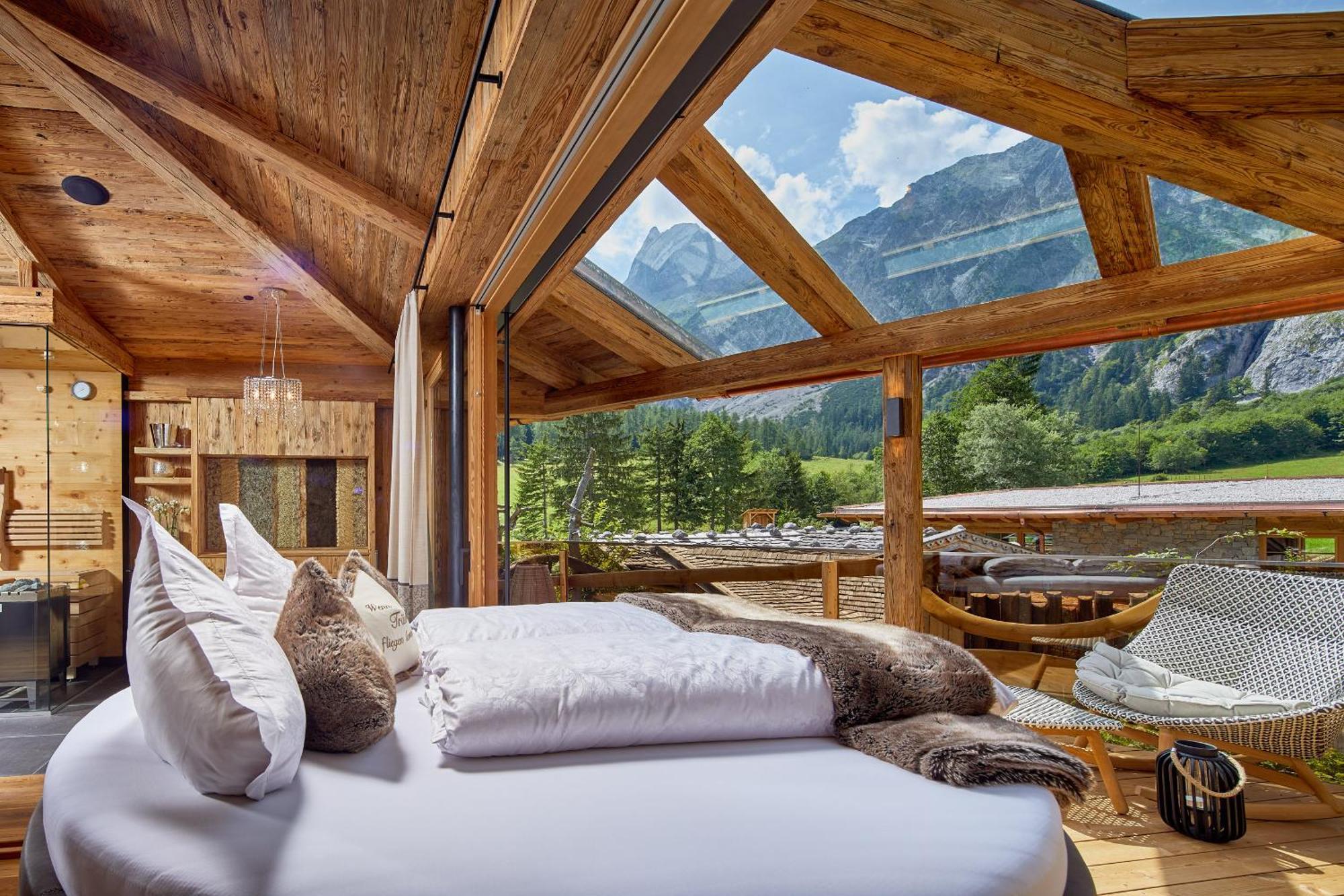 Hotel Gramai Alm Alpengenuss & Natur Spa Pertisau Zimmer foto